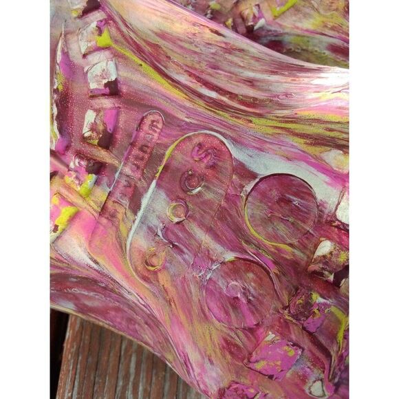 crocs classic marbled tie-dye clog shoe unisex men's 9 women's 11 - Picture 6 of 6